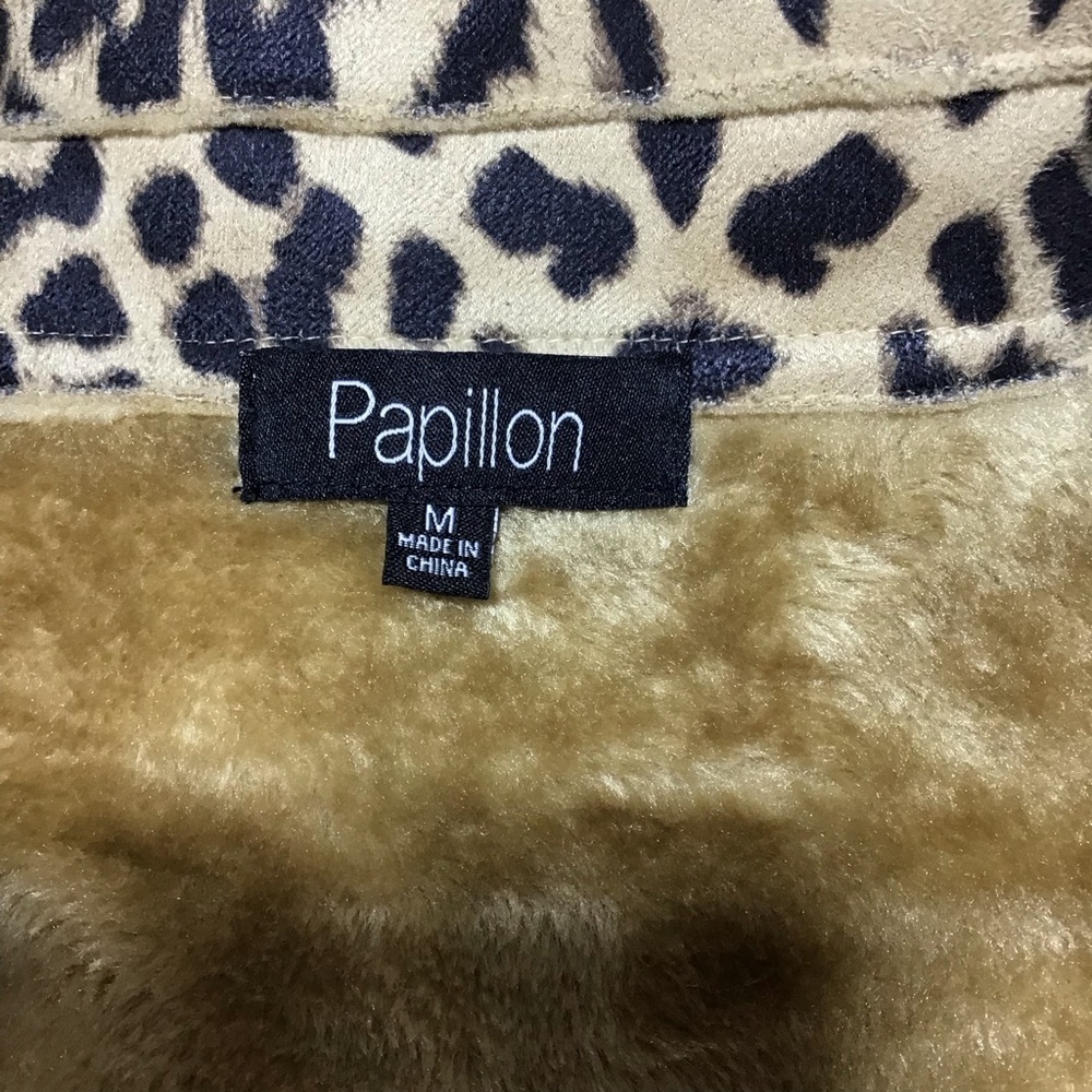 Papillon Multicolor Patchwork Teddy Jacket - image 9